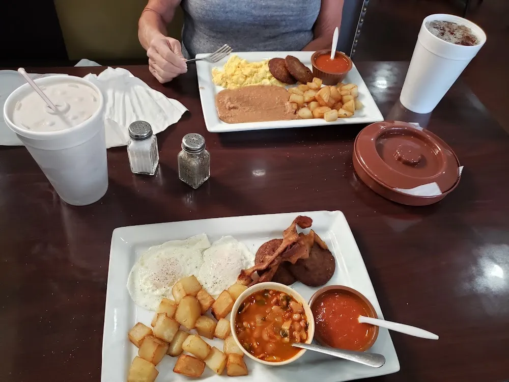 Egg and Sausage Plate